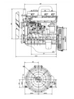 Motor Xinchai 4d35zd - Imagen 2