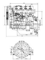 Motor Xinchai a495bd - Imagen 2