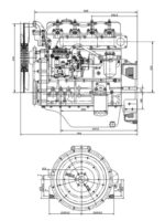 Motor Xinchai c490bd - Imagen 2